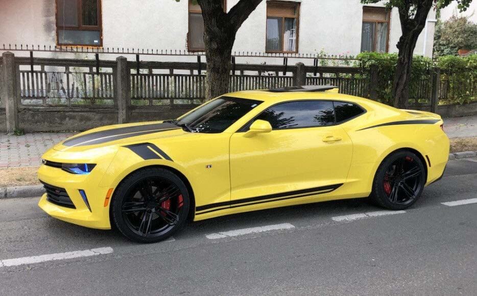 11X Chevrolet Camaro Racing Rally Kit Stripes Stickers Decals Graphic 2016-2018