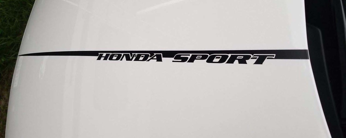 Honda Accord Sport 2018 Hood Stripes Vinyl Decal Car JDM Spike Graphics Stickers
