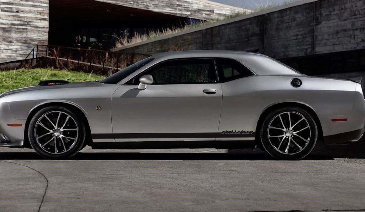 Dodge Challenger Tough Side Accent Stripes for 2015+ fits 2008-2014 Stickers Decals