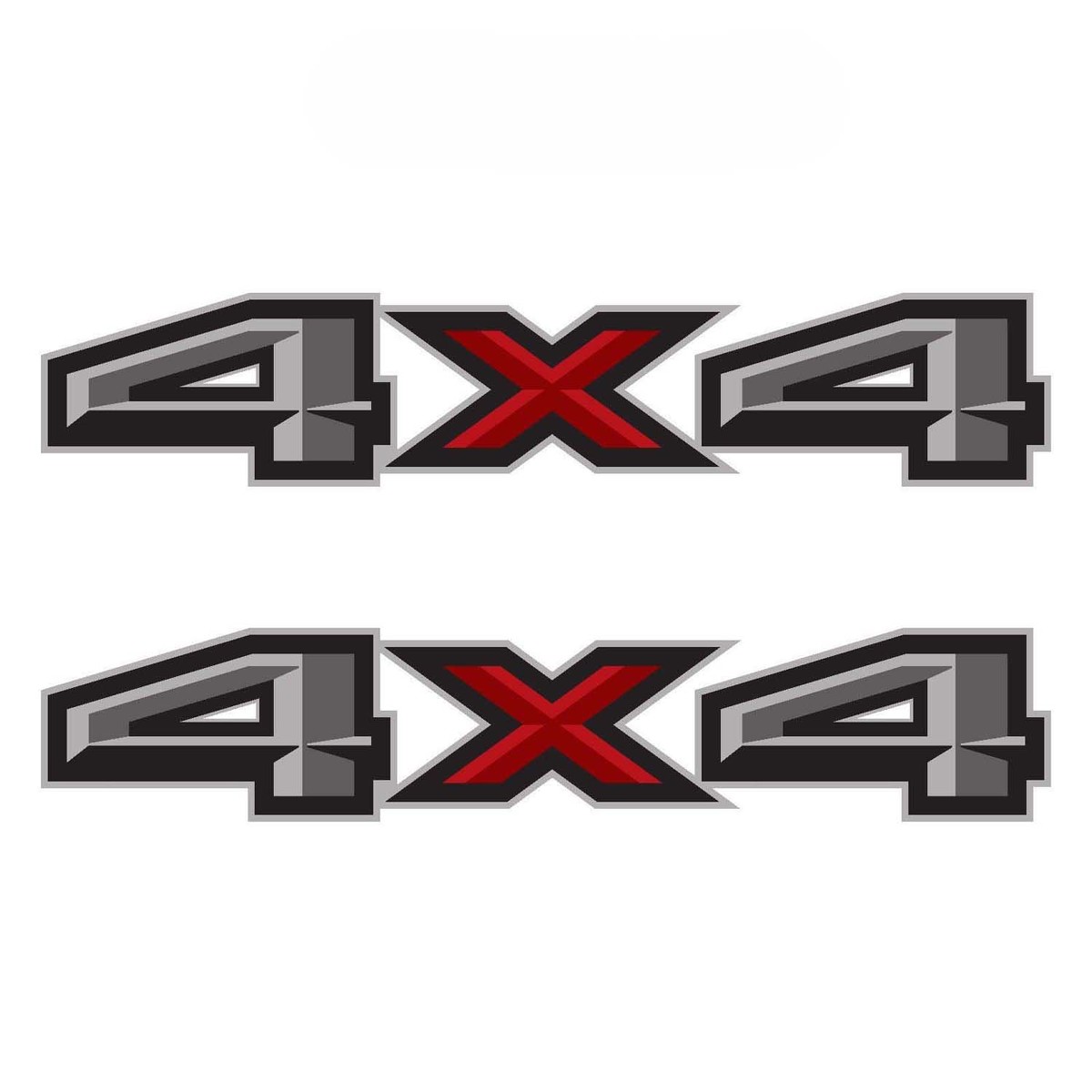 Set of 2: 2018 Ford F -150 4X4 off-road виниловый наклейка стикер для пикапа боковая кабина
