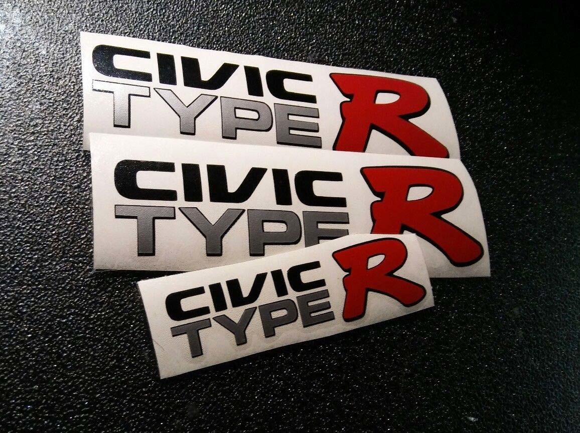 HONDA JAPAN CIVIC EK9 CIVIC TYPE R DECAL sticker JDM OEM size illest Ek hatch
