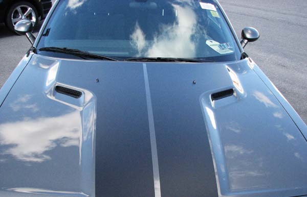 2008 - 2014 Dodge Challenger Hood Sticker Decal Kit Choose from the Designs Below