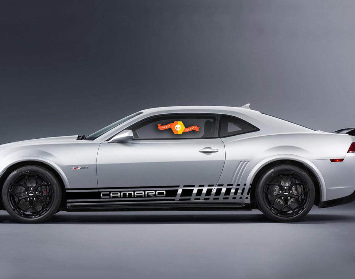 2X Multiple Color Graphic Car Racing Vinyl Decal Sticker for Chevrolet Camaro
