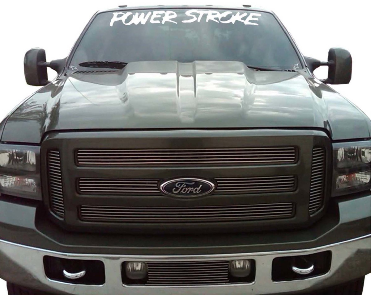 1950-2017 Ford Expedition Power Stroke Vinil Windshield Body Decal Adesivo Novo Personalizado 1PC 10 Cores F150 F250 F350 Raptor SVT Explorer
