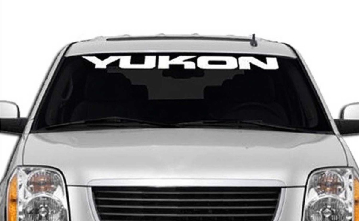 1950-2017 GMC Yukon Denali Vinil Windshield Body Decal Sticker Nou Personalizat 1 BUC 10 Culori

