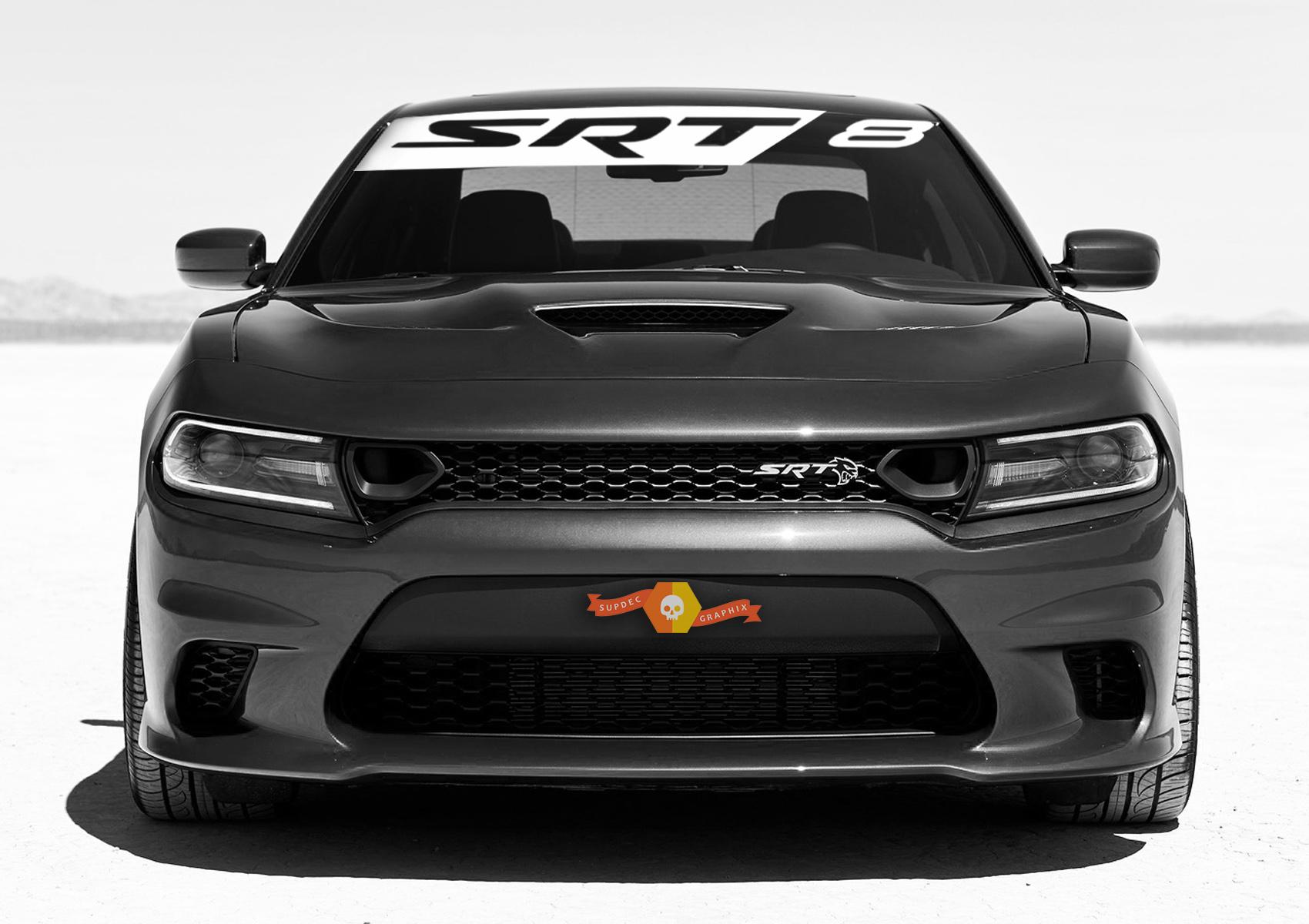 1950-2020 Dodge Mopar SRT Charger Hellcat Windshield Body Sticker Decal Challenger Viper SRT8 Daytona Speedway