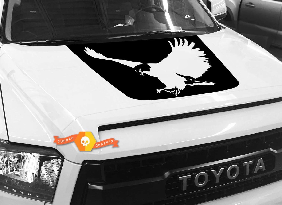 Bald Eagle Hood graphics Sticker Decal for TOYOTA TUNDRA 2014 2015 2016 2017 2018 #1