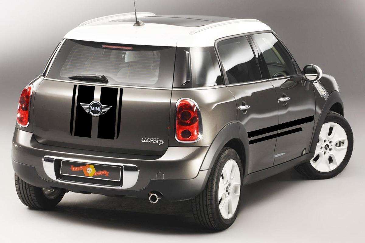 Mini Cooper S Countryman All4 R60 Viper Stripe Decal and graphics sticker