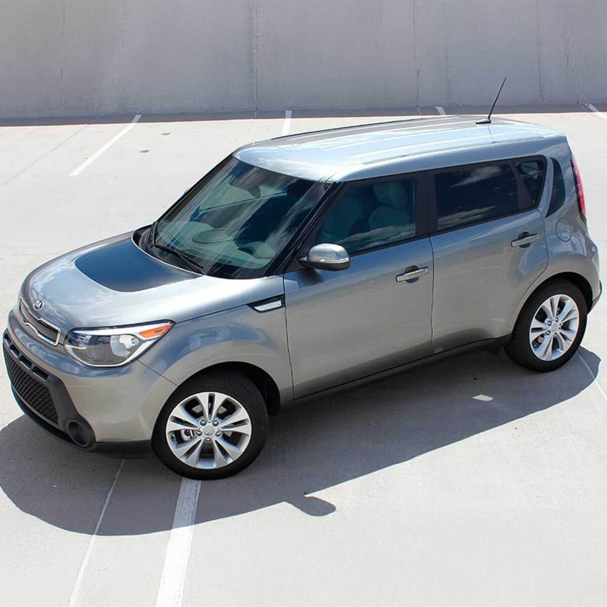 Hood and Rear Pillar Stickers Decals Vinyl Graphics For Kia Soul