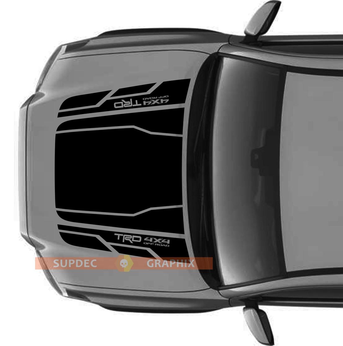 Hood Vinyl decal sticker for TRD Tacoma 4x4 PRO Sport Off Road Toyota NO Scoop!