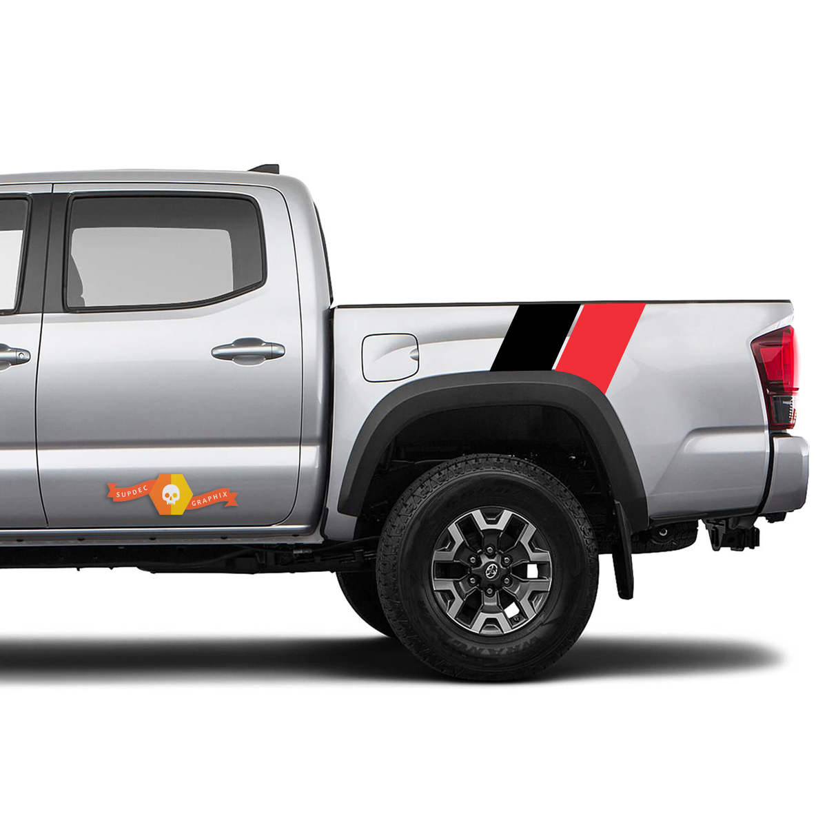 2016 2017 2018 2019 2020 Toyota Tacoma TRD Dual Off Road Side Bed Decal Graphics Sticker 