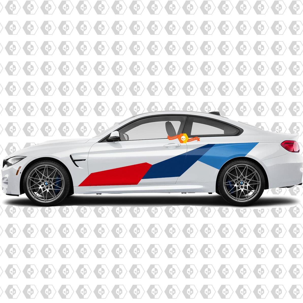 Power M Performance Huge Side Vinyl Decal Sticker for Bmw M M4 M2 M5