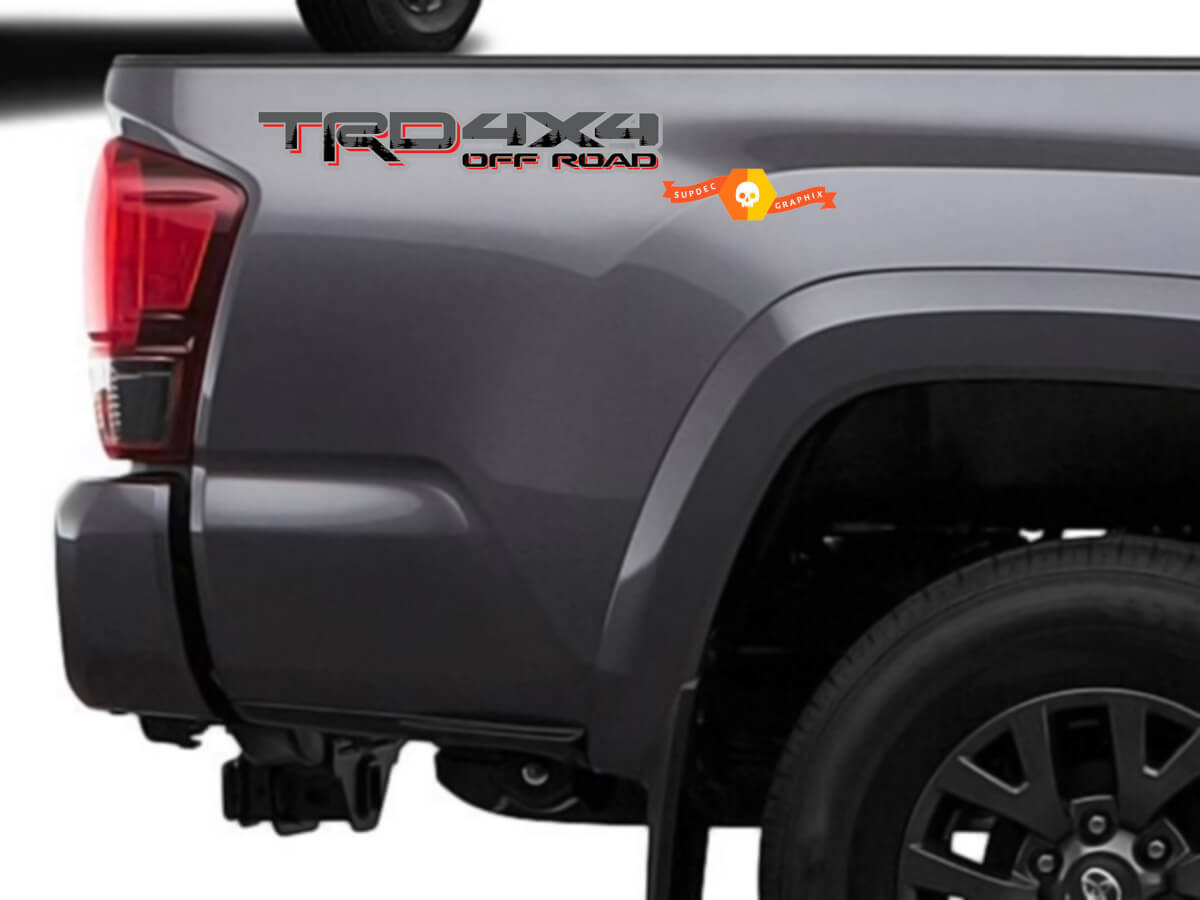 Pair of TRD 4x4 Off Road Sequoia Forest Toyota Tacoma Tundra FJ Cruiser 4runner Any colour