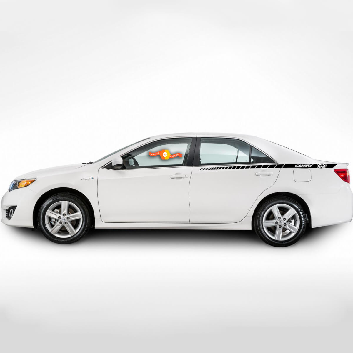 Universal Size Fits Le Xle Se Older or Newer Models Vinyl Decal Sticker for Toyota Camry