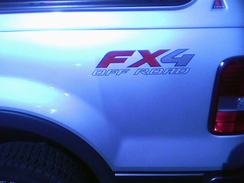 FX4 OFF ROAD Sticker Decal