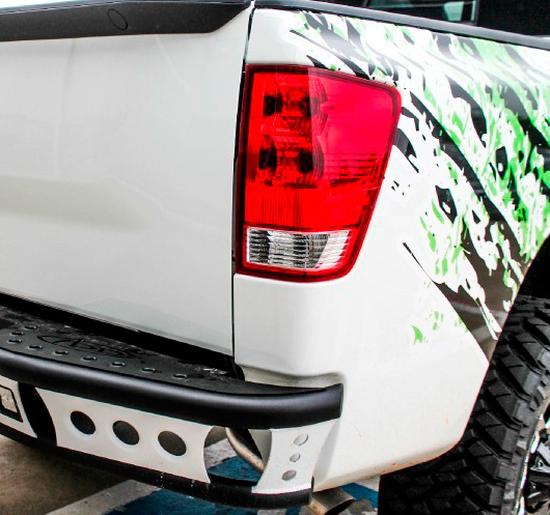 MUD SPLASH 2 colors for Nissan Titan TITAN 4X4 VENOM viny decals stickers kit
