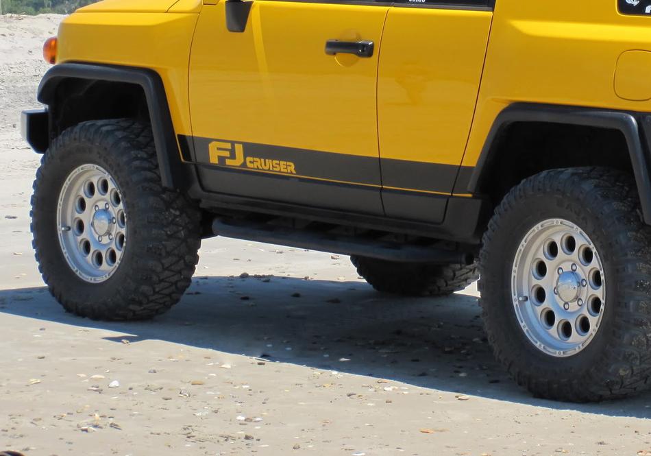Toyota FJ Cruiser side Door stripes Decal Sticker