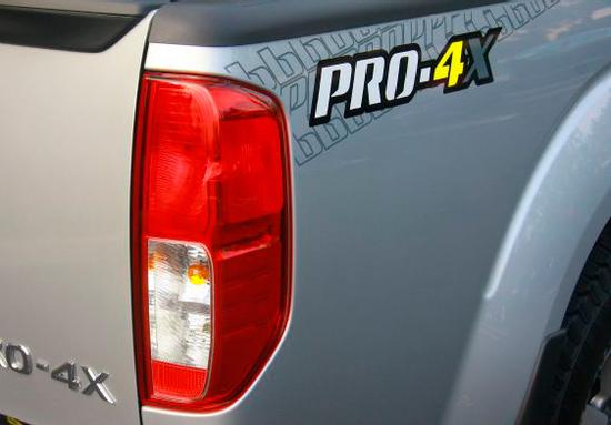 Pair Nissan Frontier xterra pro x4 vinyl decal sticker