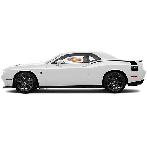 Hockey Stick Stripes for the 2008+ Dodge Challenger