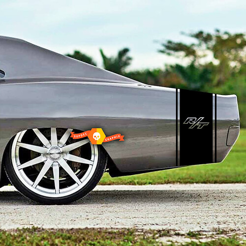 Bumblebee stripes for 1968 1969 1970 Dodge Charger R/T stripe kit bumble bee