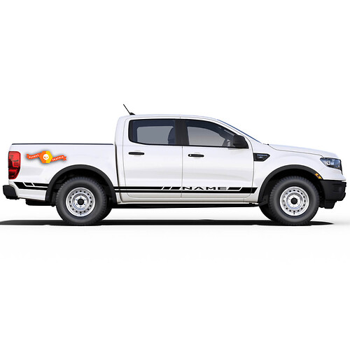 Ford Ranger Stickers Decals RAPID Side Door Body Stripes Vinyl Graphics Kit