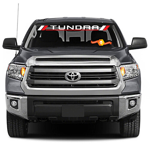 Toyota Windshield Tundra Racing Development Decal Sticker Vinyl