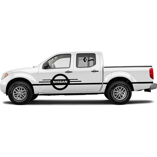 Pair of Side Door Nissan Decals Stickers for Frontier