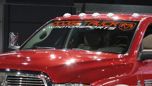 Motorsports Ram 3500 1500 2500 Windshield stickers Vinyl Decal Sticker for Dodge Truck