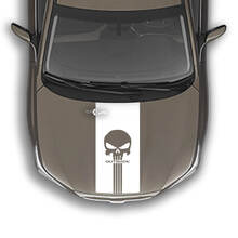 Hood Stripe Punisher Decal Graphics Sticker fit to Suba Outback 2