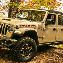 2x Mojave Hood Decals Stickers for Jeep Gladiator 2021 2