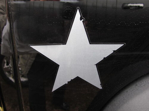 Jeep Wrangler Star Call Of Duty Black Ops Decal Sticker
