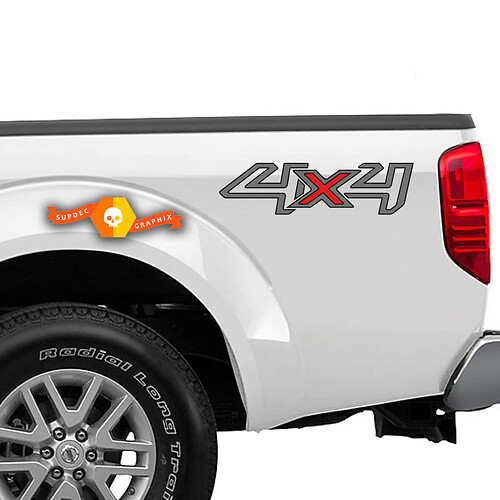 4x4 Off Road Truck Bed Decal Vinyl Sticker