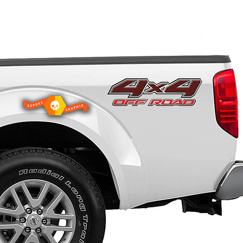 4x4 Off Road Truck Bed Decal Vinyl Sticker 4