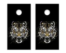 Tiger Cornhole Board Game Sticker Decal VINYL WRAPS with LAMINATED 2