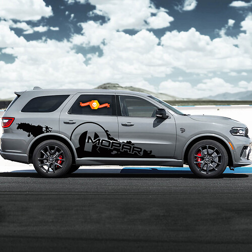 DODGE Durango MOPAR splash decal vinyl stickers