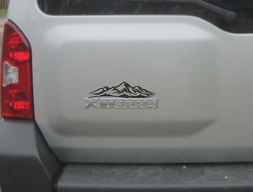 2 NEW Mountain Sticker Decal Nissan Xterra Off Road Pro-4x Jeep Wrangler