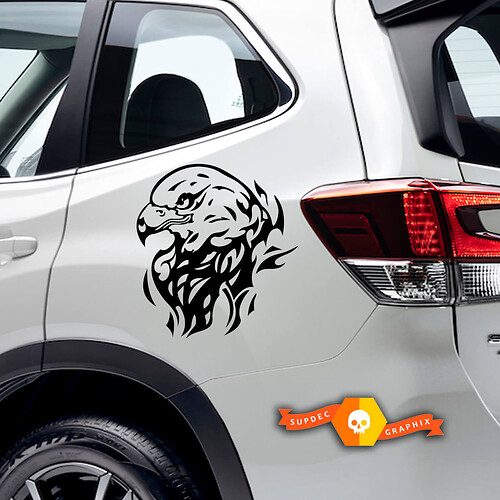 Vinyl Decals Graphic Stickers side сar Toyota big eagle 2022