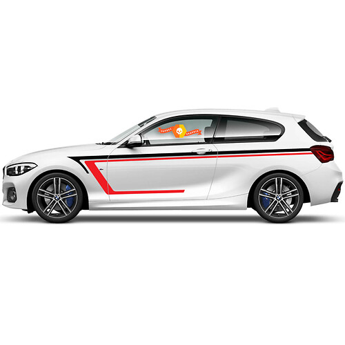 2x Vinyl Decals Graphic Stickers side bmw 1 series 2015 door drawing now 2022