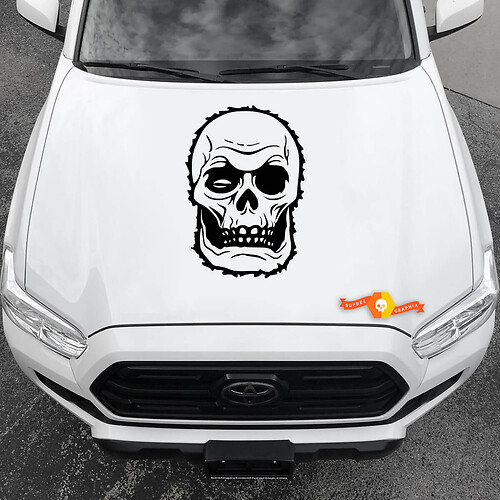 Vinyl Decals Graphic Stickers Car  hood New Skull Dracula 2022
