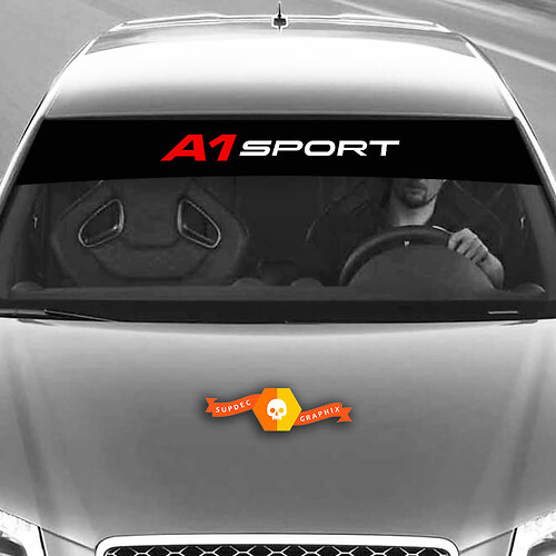 Vinyl Decals Graphic Stickers windshield A1 Sport Audi sunstrip Racing 2022