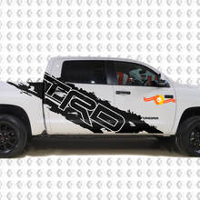 Toyota Tundra Custom Side Sticker Decal Truck Wrap Splash - TRD SIDE 2
