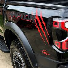 Ford F150 Raptor Claw 2 Colors Side Bed Graphics Decal sticker 2