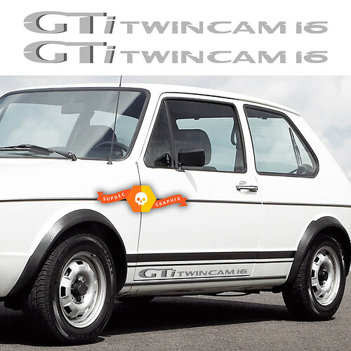 TOYOTA SX TWIN CAM 16 GTi TWINCAM 16 1992 AE90 or 90 Series doors side graphics decal  sticker