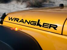 2 Jeep Wrangler GUN Rubicon CJ TJ YK JK XJ Vinyl Stickers Decals 2