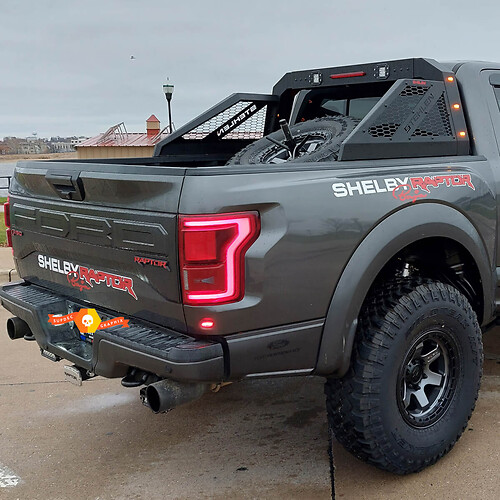 Kit ng Ford F-150 Raptor Shelby Baja Edition logo side bed graphics decal sticker
