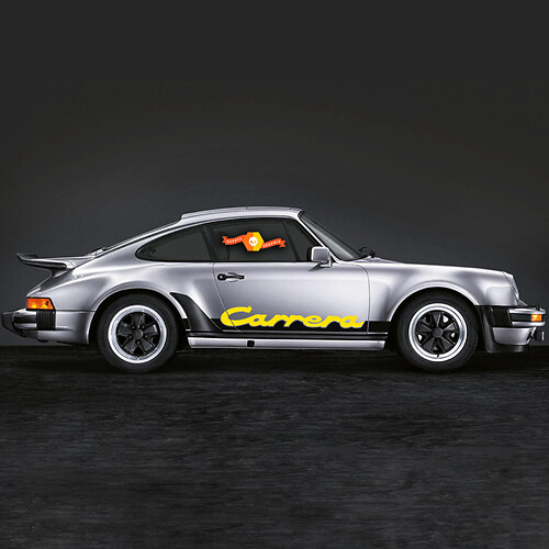 Porsche 911 Carrera Stripes Side Decal Sticker 2 colors
