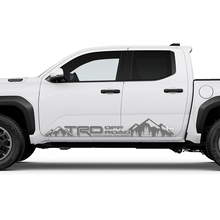 TRD off Road Mountains Side Rocker Panel Decals Stickers for Toyota Tacoma 2