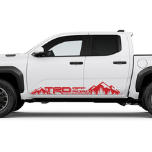 TRD off Road Mountains Side Rocker Panel Decals Stickers for Toyota Tacoma 3
