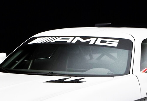 AMG Mercedes Benz Windshield ML350 C250 GL550 decal sticker
