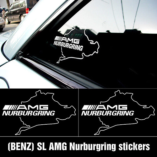 AMG NURBURGRING Mercedes Benz C55 CLK E55 CLS63 Decal sticker1
